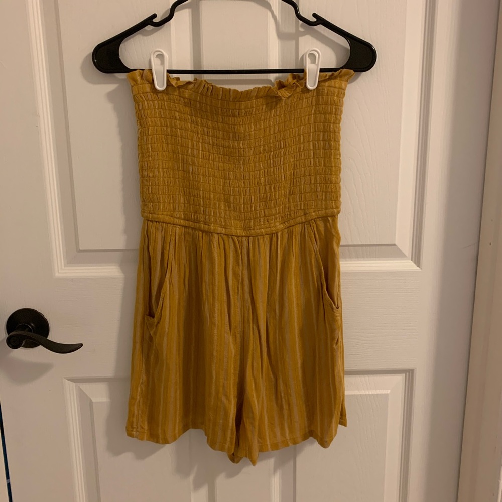 Strapless Romper